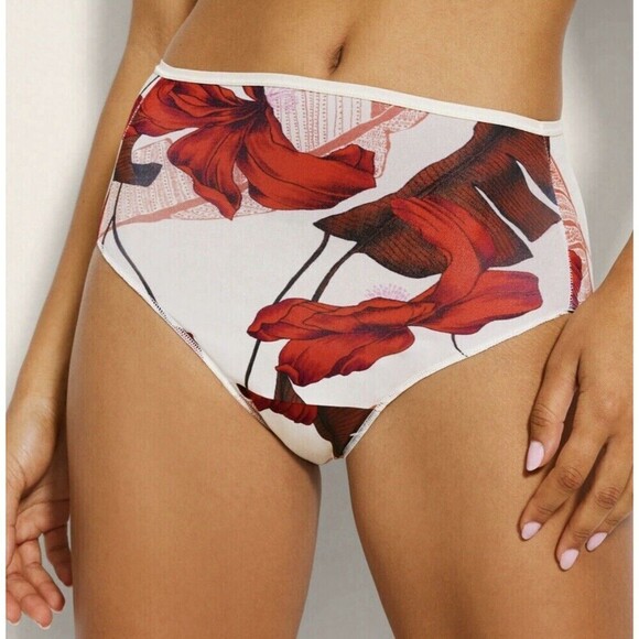 Soma Brief Vanishing Edge Micro Modern Brief  Panty in Hunter Green XL - Picture 1 of 7